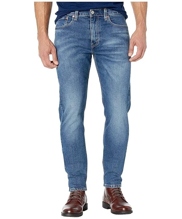 Levis Mens 512 Slim Taper Fit Mens Jeans Goldenrod Mid Overt