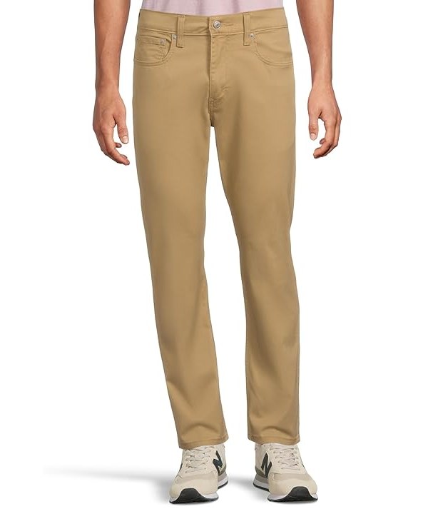 Levis Mens 502 Regular Taper Fit Mens Jeans Harvest Gold Stretch - All Season Tech