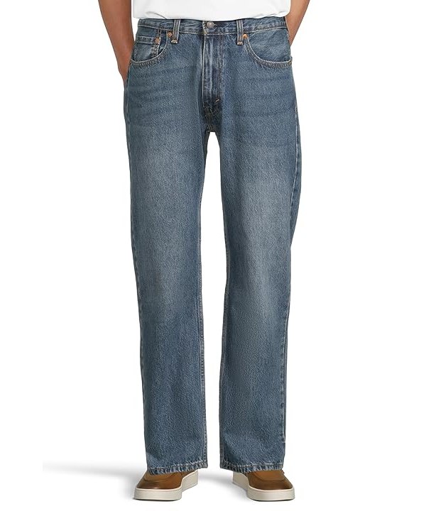 Levis Mens 565 Loose Straight Mens Jeans Forget Me Nots