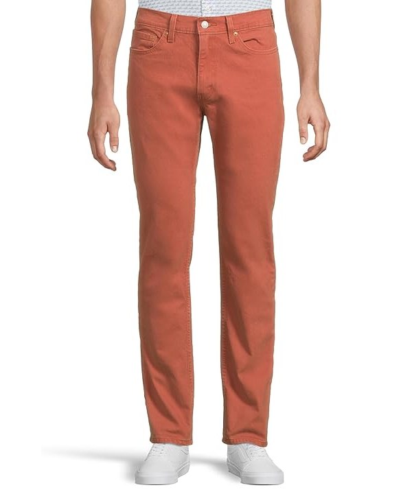Levis Mens 511tm Slim Mens Jeans Etruscan Red