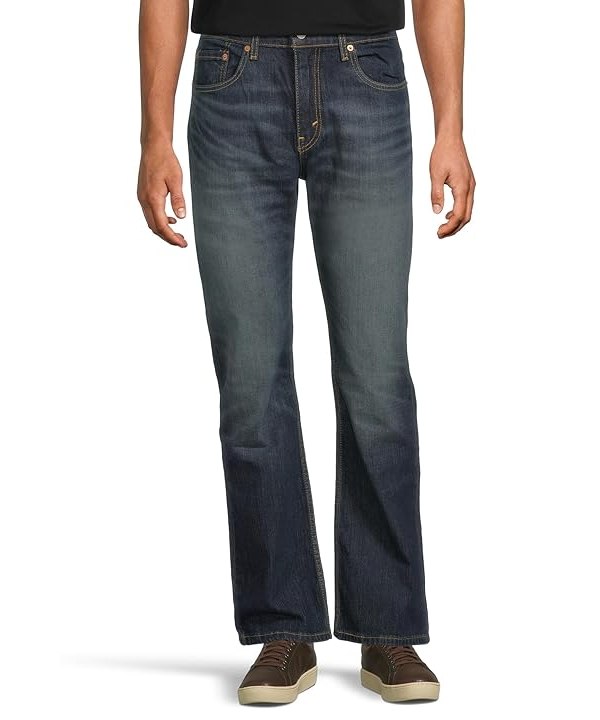 Levis Mens 527 Slim Boot Cut Mens Jeans Comin Round The Mountain