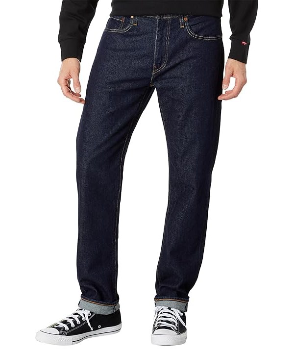 Levis Premium 502 Taper Mens Jeans Mid Knight Rinse Advanced Stretch