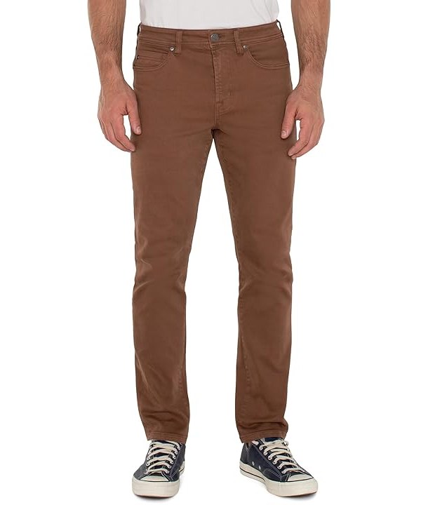 Liverpool Los Angeles Kingston Modern Straight Colored Denim Mens Jeans Nutmeg