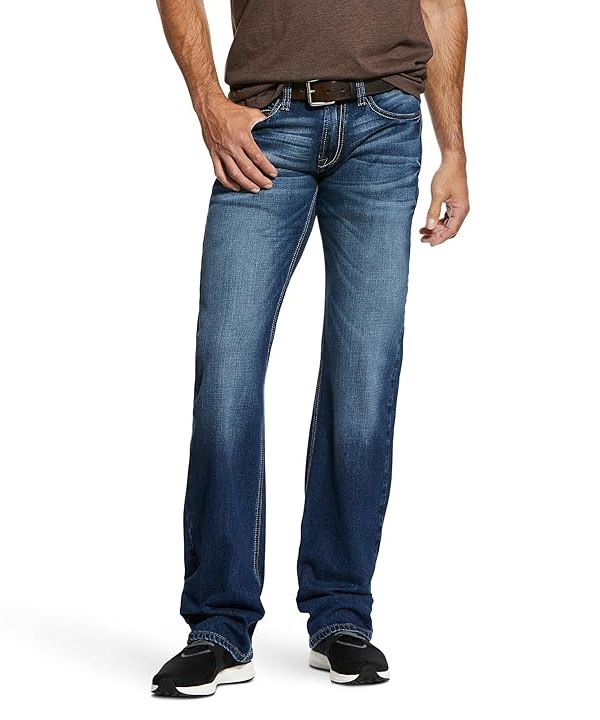 Ariat M7 Rocker Stackable Straight Leg in Summit Mens Jeans Summit