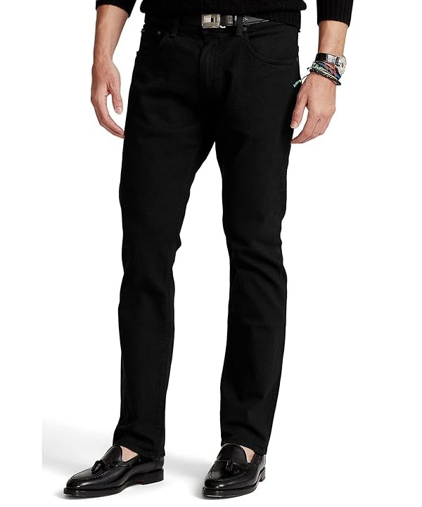 Polo Ralph Lauren Varick Slim Straight Jeans Mens Jeans Hudson Black