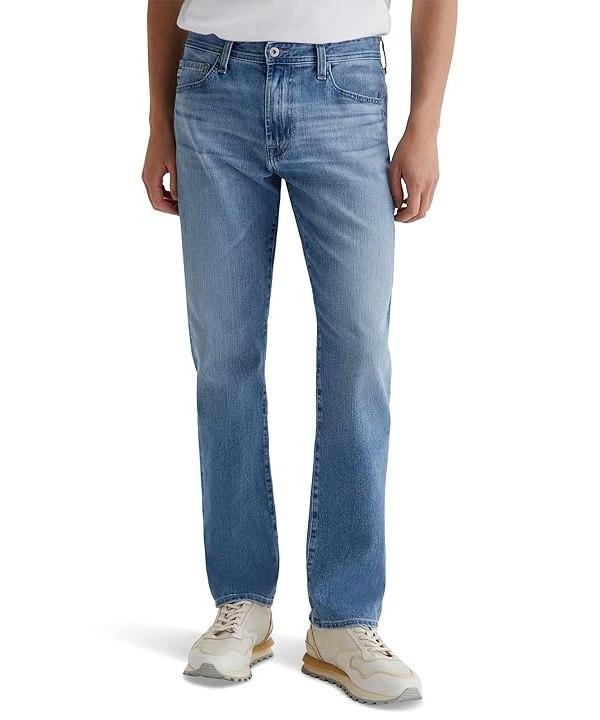AG Jeans Everett Slim Straight Leg Denim in Cascade Mens Casual Pants Cascade